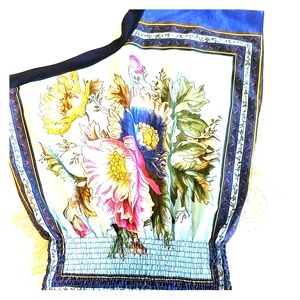 EUC Small 1- shoulder Floral Top